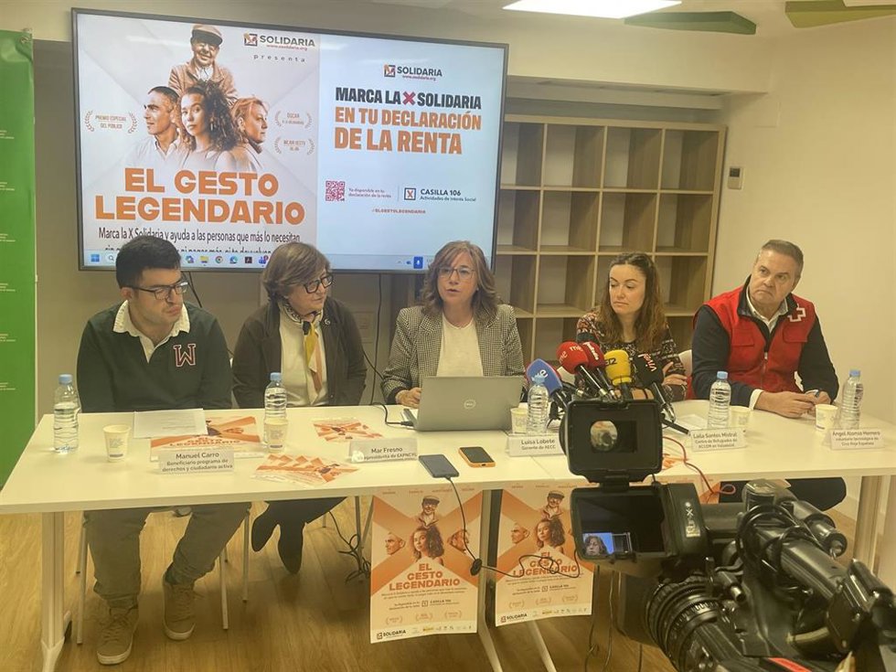 La 'X Solidaria' permitió recaudar cerca de 28 millones en 2025 en CyL con más de 620.000 personas contribuyentes