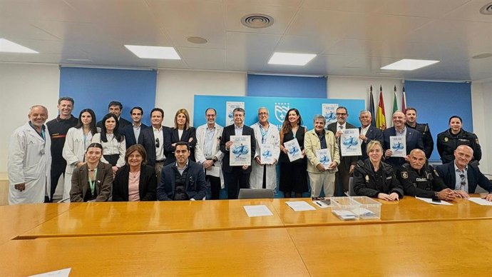 Presentación de la cuarta edición del 'Torneo solidario de Fútbol 7 Hospital Regional e Ibima Plataforma Bionand'