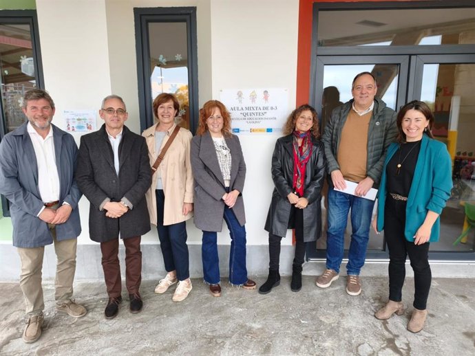 La nueva aula mixta de Quintes, dependiente de la escuelina autonómica La Oliva, de Villaviciosa, inicia su andadura con once matrículas