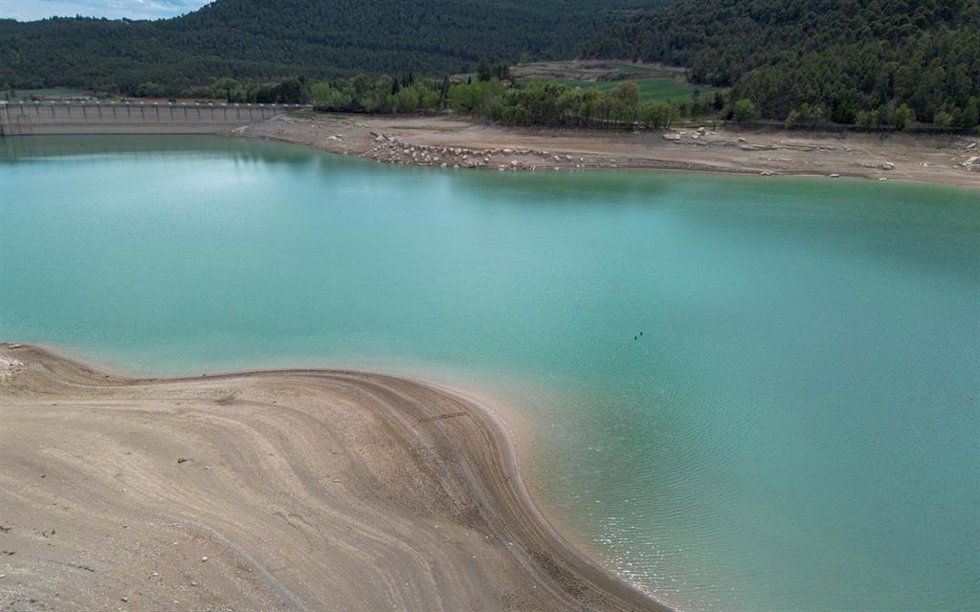 Archivo - Vista del pantano de Sant Ponç, en una imagen de archivo