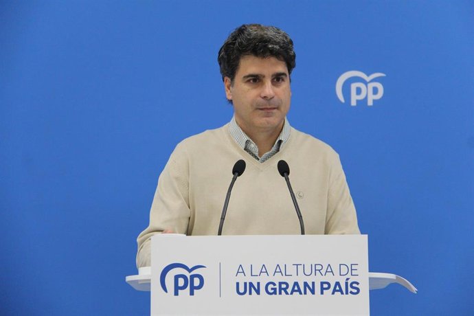 Archivo - El portavoz del Partido Popular en el Ayuntamiento de Toledo, Juan José Alcalde.
