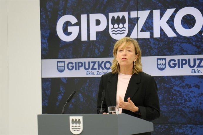 La diputada general de Gipuzkoa, Eider Mendoza