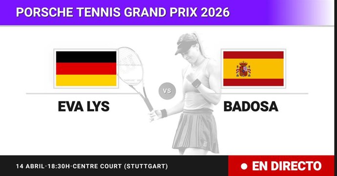 Eva Lys - Paula Badosa: resumen y estadísticas del partido de Dieciseisavos de final de Porsche Tennis Grand Prix