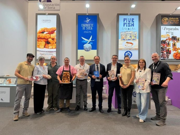 Visita de la Diputación de Soria a Salón Gourmets.