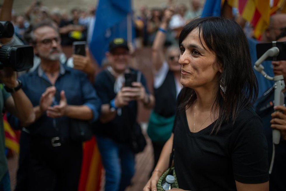 Archivo - La diputada y líder de Aliança Catalana, Silvia Orriols, en una imagen de archivo