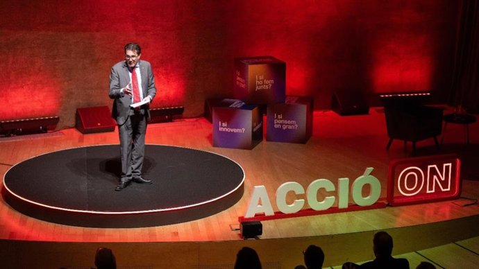 El secretario de Empresa y Competitividad y consejero delegado de Acció, Jaume Baró, en 'Acció On 2026'