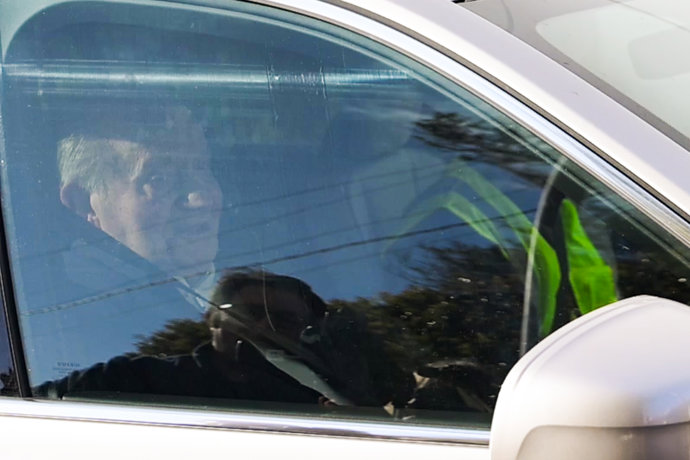 Juan Carlos I en Sanxenxo.