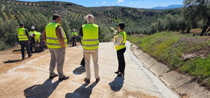 Visita al camino rural.