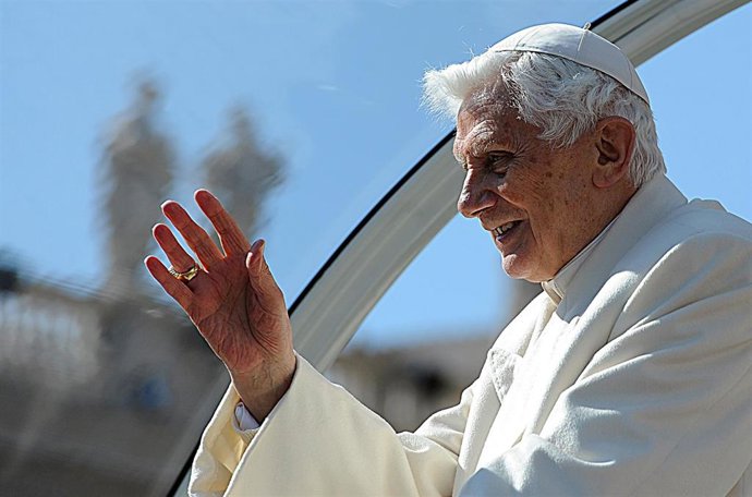 Archivo - El Papa Benedicto XVI. 