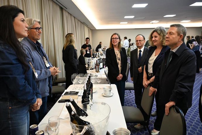 El presidente de C-LM, Emiliano García-Page, en Brasil.