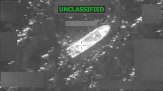 Archivo - "Ataque letal" de EEUU contra una supuesta narcolancha en el Pacífico. Imagen de archivo