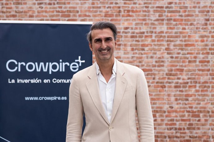 Archivo - El director general de Crowpire, Juan Guruceta.