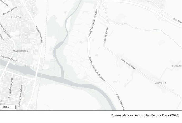 Zona en la que se ha encontrado el cadáver.