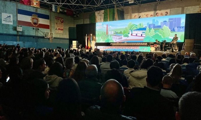 Gala del Deporte de Astillero en foto de archivo