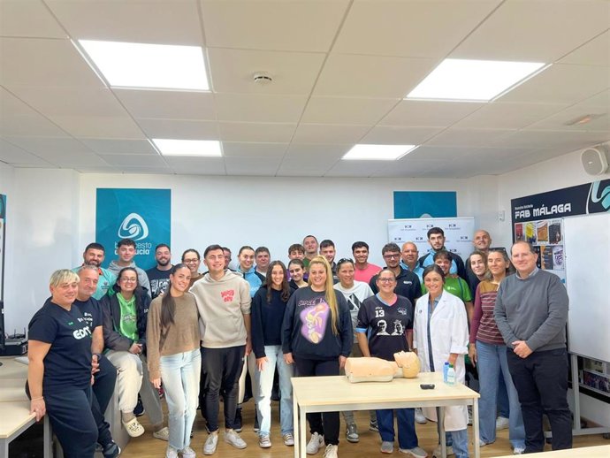 Taller de RCP básica en Málaga