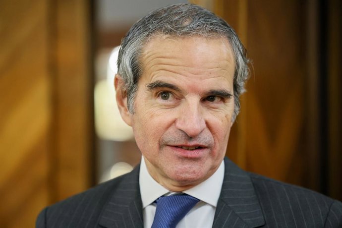 Archivo - Arquivo - O diretor-geral da Agência Internacional de Energia Atômica (AIEA), Rafael Grossi.