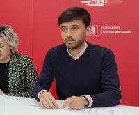 Fran Díaz condena las pintadas en la sede de PSOE y asegura que no se "achantarán" ante los discursos de odio