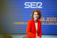 Montero valora el "cariño de la gente" frente al "marco mental" que "pretende" el PP-A sobre que "no hay partido" el 17M