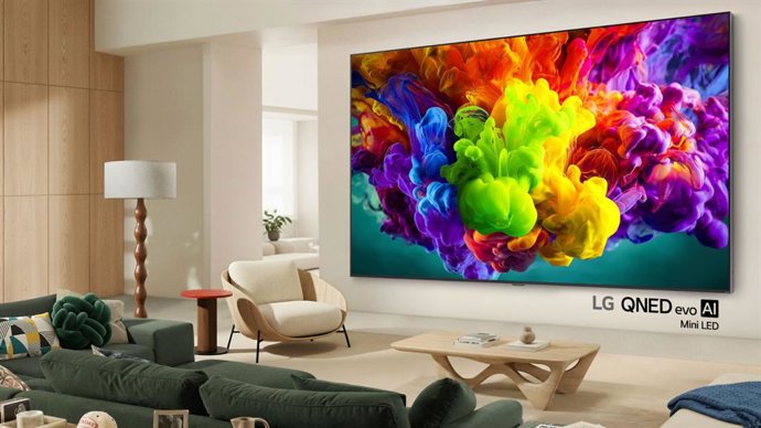 A LG apresenta sua nova linha QNED EVO Mini LED 2026