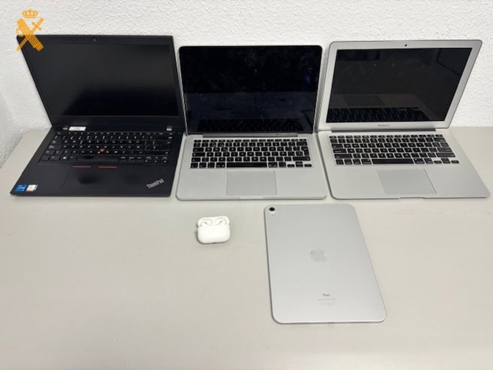 Material incautado