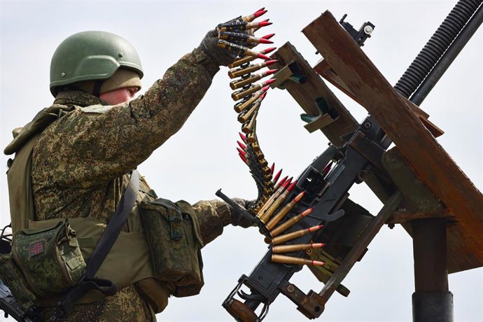 Un militar del Ejército de Rusia en la provincia ucraniana de Jersón, parcialmente ocupada en el marco de la invasión desatada en febrero de 2022 (archivo)