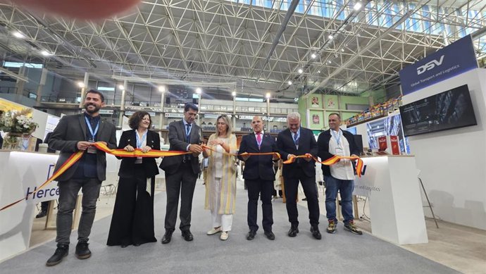 Inauguración de la V edición de la feria 'Logistics Spain'.