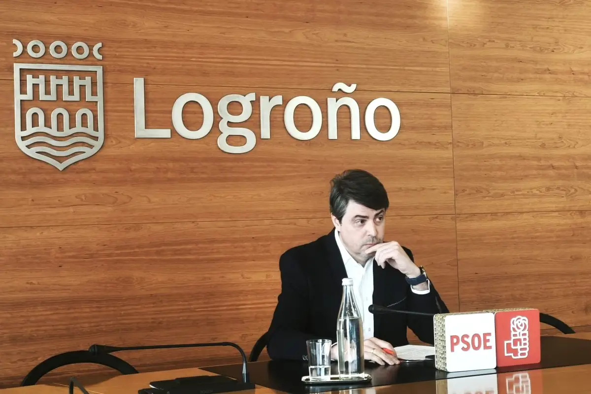 Luis Alonso, en la rueda de prensa