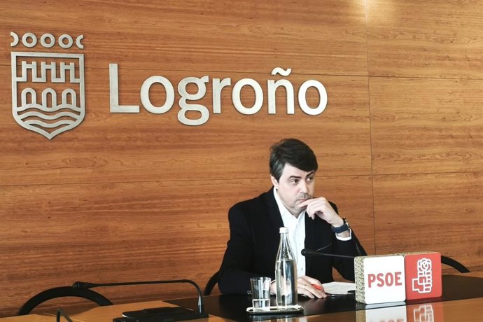 Luis Alonso, en la rueda de prensa