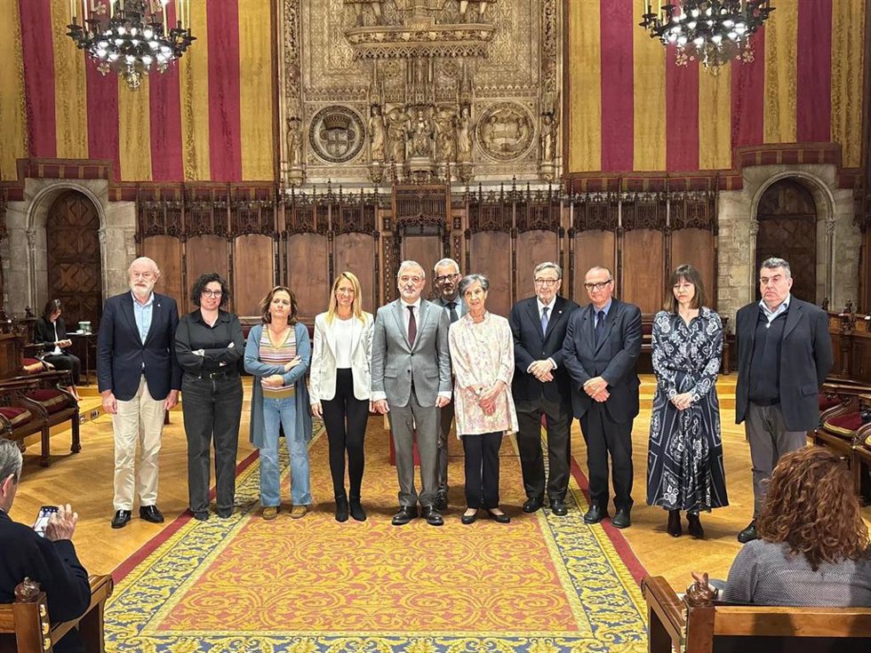 Presentación del Premio Internacional Barcelona por la Paz