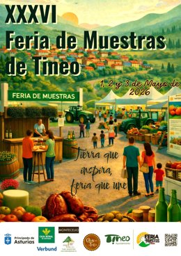 Cartel XXXVI Feria de Muestras de Tineo.