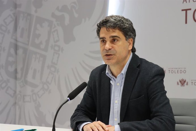 El portavoz municipal del Ayuntamiento de Toledo, Juan José Alcalde.