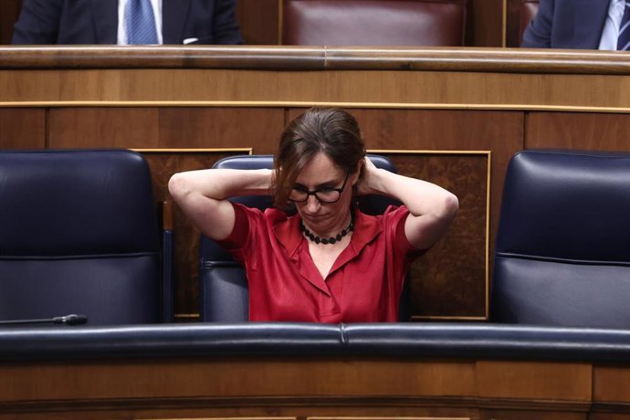 La ministra de Sanidad, Mónica García