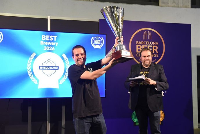 Basqueland Brewing, nombrada Mejor Cervecera del Año en la 11ª edición del Barcelona Beer Challenge (BBC) 2026.