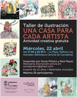 Cultura convoca un taller creativo en torno a la exposición 'Una casa para cada artista'