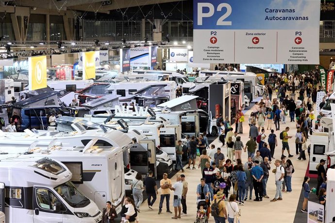 Imagen del Salón Internacional del Caravaning.