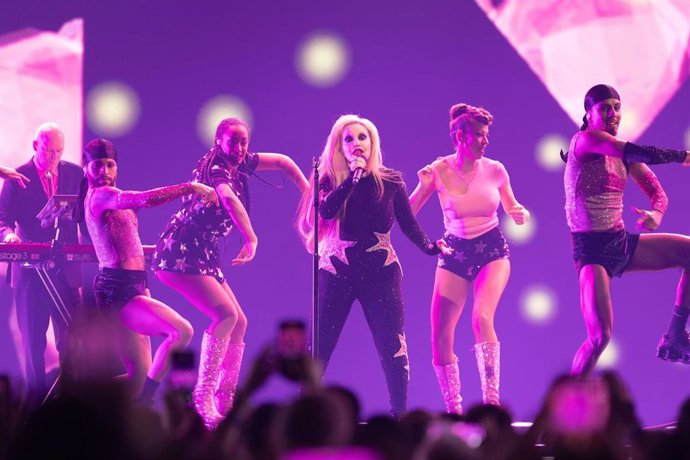 Archivo - Fangoria durante la celebración de la primera semifinal del Benidorm Fest, a 10 de febrero de 2026, en Benidorm, Alicante, Comunidad Valenciana (España). El Benidorm Fest encara su quinta edición, que tiene lugar los próximos el 10, 12 y 14 de f