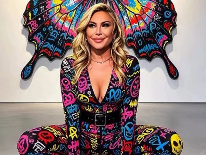 Raquel Mosquera se ha aficionado a compartir en redes sociales imágenes realizadas con Inteligencia Artificial