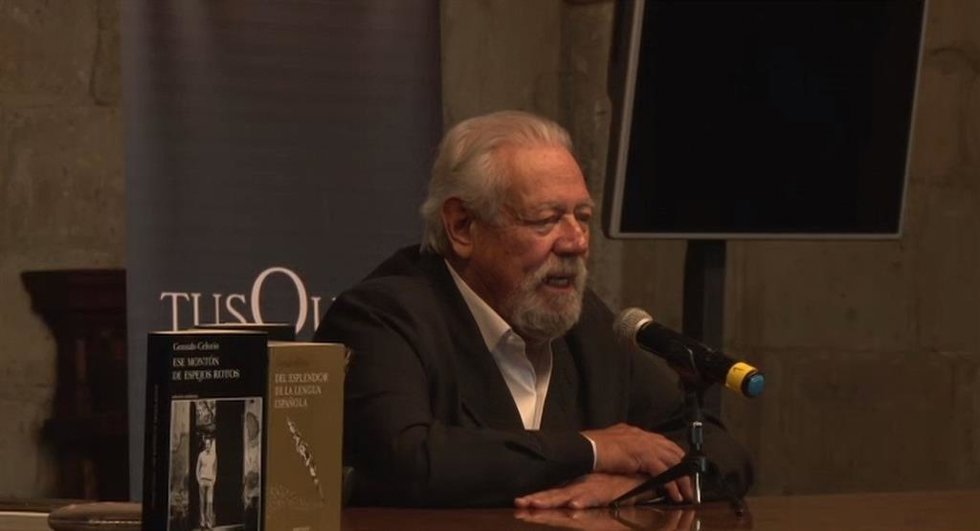 Archivo - El ensayista mexicano Gonzalo Celorio, galardonado con el Premio Cervantes en la edición de 2025