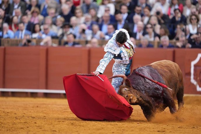 Archivo - El torero, Morante de la puebla A 5 de mayo de 2025 en Sevilla, Andalucía (España)