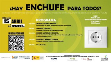 FES alerta de que la escasez de conexión a la red eléctrica limita el desarrollo industrial de la provincia de Segovia