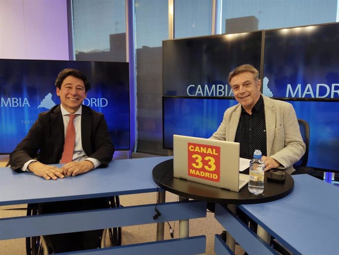 El concejal presidente de Moncloa-Aravaca, Borja Fanjul