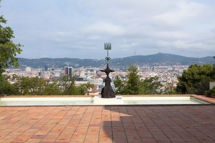 Archivo - Patio Norte de la Fundació Miró