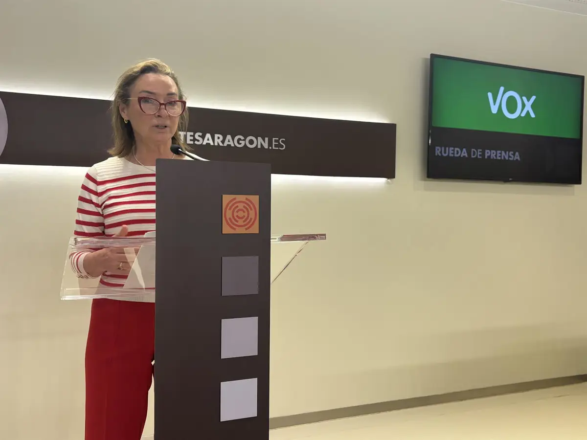 Carmen Rouco, Diputada de Vox en las Cortes de Aragón