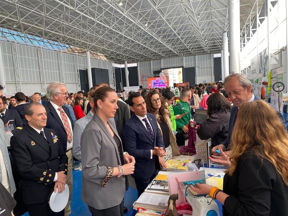 Celebración de la III Feria Provincial de Formación Profesional.