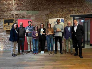Galardonados con los Premios de Innovación de Cáritas.