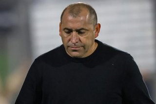 Futbol, Palestino vs Montevideo City Torque. Fecha 2, Copa Sudamericana 2026. El entrenador de Palestino Cristian Munoz es fotografiado durante el partido del grupo F de la Copa Sudamericana contra Montevideo City Torque disputado en el estadio Municipal