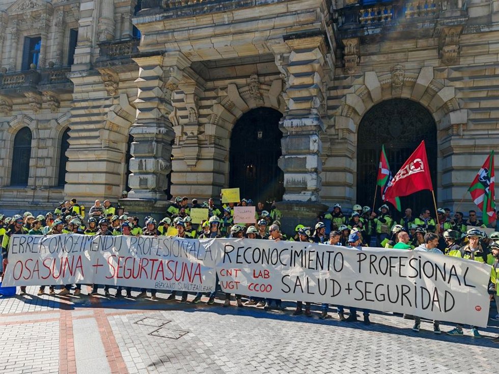 Movilización de Bomberos de Bizkaia