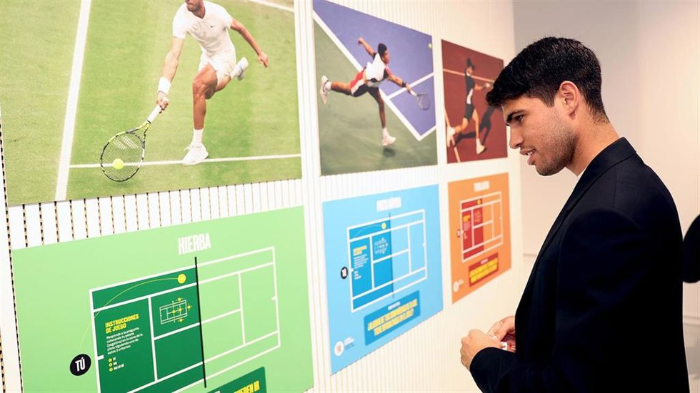 El Mutua Madrid Open contará con una exposición sobre la historia de Carlos Alcaraz.