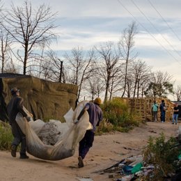 Archivo - Asentamiento en Huelva.