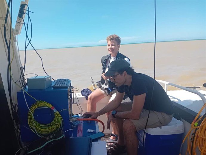 Investigadores de la UCA en la misión científica de la Villa La Isabela en República Dominicana.